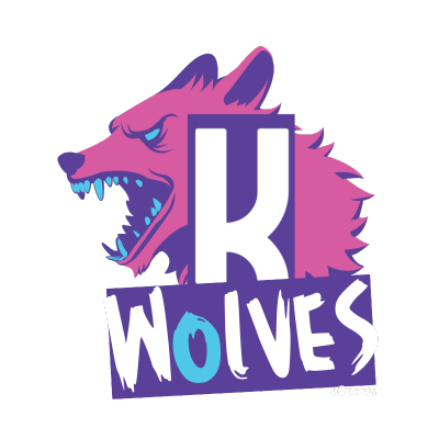 KWolves WHITE esports logo